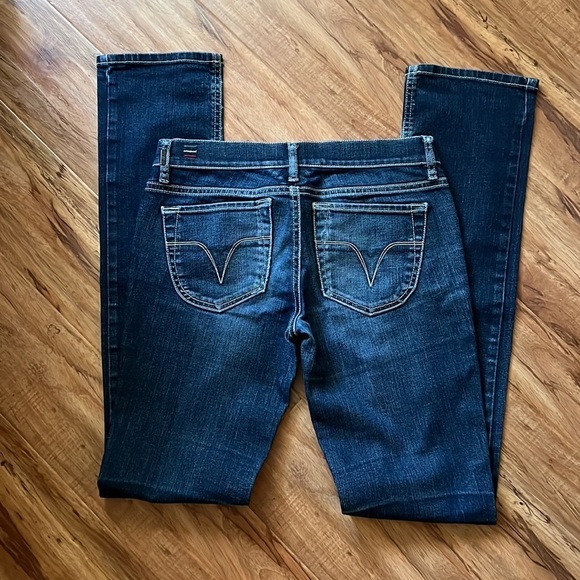 Women's Dark Blue Jeans - Picture 4 of 11